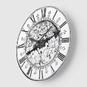 Antiek klokgezicht grote klok (Hoek)