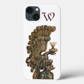 ANTIEK KNIGHT HELMET MET ELGF-monogram Case-Mate iPhone Case (Achterkant)