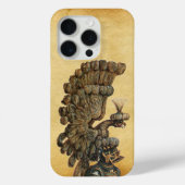 ANTIEK KNIGHT HELMET MET ELGF-parchment Case-Mate iPhone Case (Achterkant)