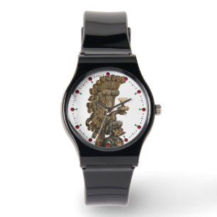 ANTIEK KNIGHT HELMET MET ELLE HORLOGE