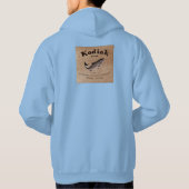 Antiek Kodiak Zalm Label Hoodie (Achterkant)