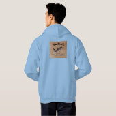 Antiek Kodiak Zalm Label Hoodie (Achterkant volledig)