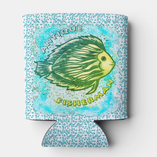 Antiek koelbox blikjeskoeler (Achterkant)