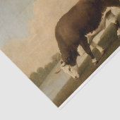  Antiek koloniale kunstwerken Decoupage Tissuepapier (Detail)