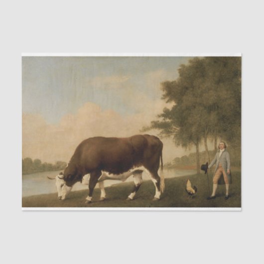  Antiek koloniale kunstwerken Decoupage Tissuepapier (Voorkant)