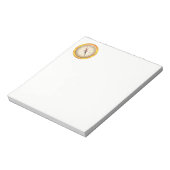 Antiek kompas notitieblok (Linkerzijde)