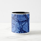 Antiek kompas roos tweekleurige koffiemok (Center)