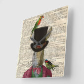 Antiek konijnenpagina Gewijzigde wandklok (Hoek)