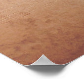 Antiek koperzakje met G-Clef-handvat Poster (Hoek)