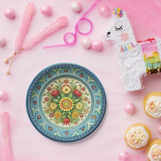 Antiek Kornilov Brothers Porselein Papier Bord (Feest)