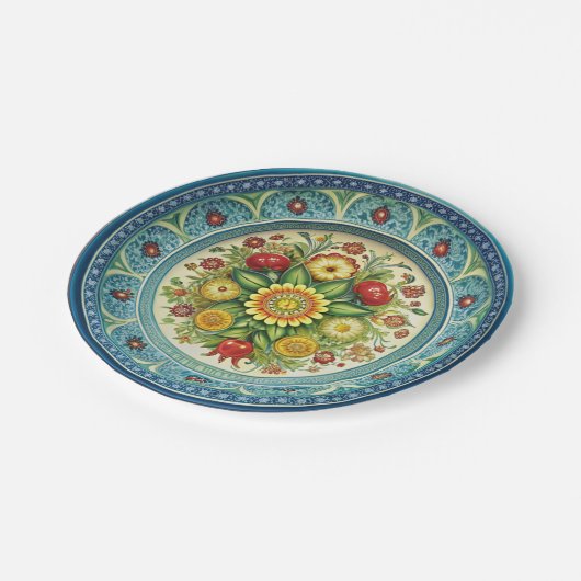 Antiek Kornilov Brothers Porselein Papier Bord (Gekanteld)