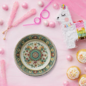 Antiek Kornilov Brothers Porselein Papier Bord (Feest)