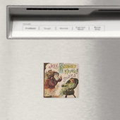 Antiek Kris Kringle Sanga Claus Magneet (Insitu (Vaatwasser))