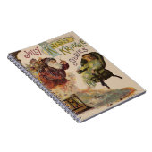 Antiek Kris Kringle Sanga Claus Notitieboek (Rechterzijde)