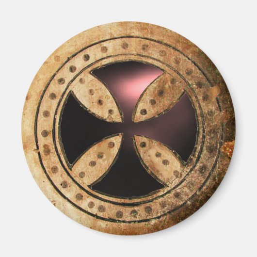 ANTIEK KROSS Black Onyx Gem Magneet (Voorkant)