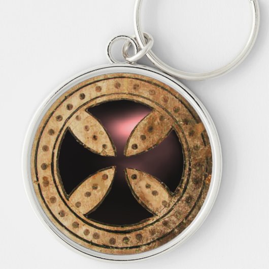 ANTIEK KROSS Black Onyx Gem Sleutelhanger (Voorkant)