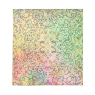 Antiek kunst ornament patroon voor uw ontwerp notitieblok