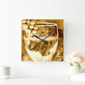 Antiek kunstgeschenken voor wijn vierkante klok (Huis)