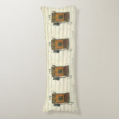 antiek kussen van de wandtelefoon (Voorkant Verticaal)