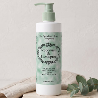Antiek label groen perkament fles cosmetic label sparkling wijnetiket