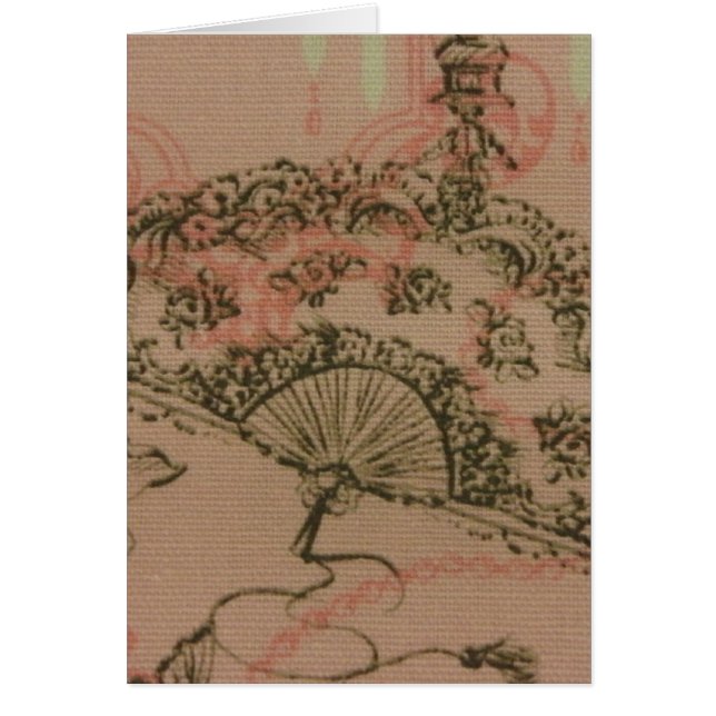 Antiek Lace Fan (Voorkant)