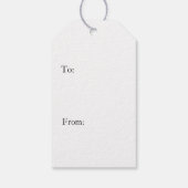 ANTIEK LACE PATROON BLACK EN RED GIFT LABEL CADEAULABEL (Achterkant)