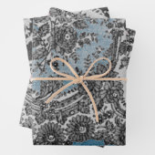 ANTIEK LACE PATROON FLAT SHEET Wrapping Paper (In situ)