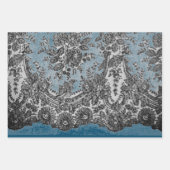 ANTIEK LACE PATROON FLAT SHEET Wrapping Paper (Voorkant)