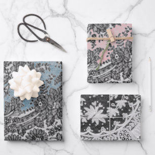 ANTIEK LACE PATROON FLAT SHEET Wrapping Paper