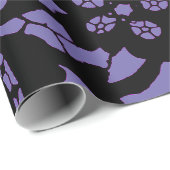 ANTIEK LACE PATROON IN PAARS GIFT WRAPPINGSPAPIER CADEAUPAPIER (Rol Hoek)