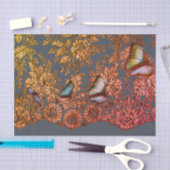 ANTIEK LACE PATROON WEEFSEL PAPIER GRAY (Craft)