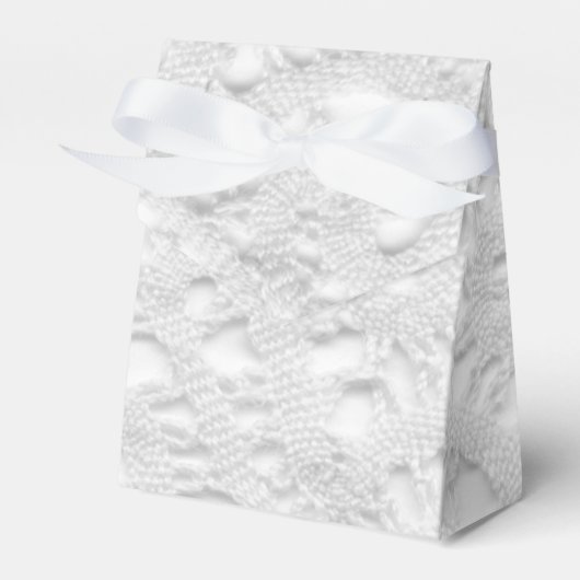 Antiek Lacy Doily Bedankdoosjes (Voorkant Zijde)