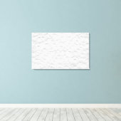 Antiek Lacy Doily Canvas Afdruk (Insitu (Houten vloer))