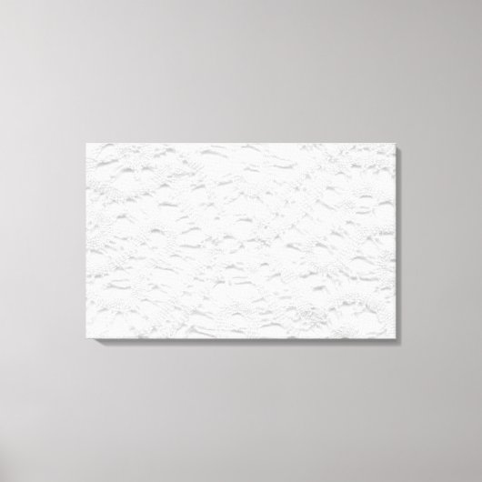 Antiek Lacy Doily Canvas Afdruk (Voorkant)