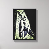 Antiek lamp canvas afdruk (Voorkant)