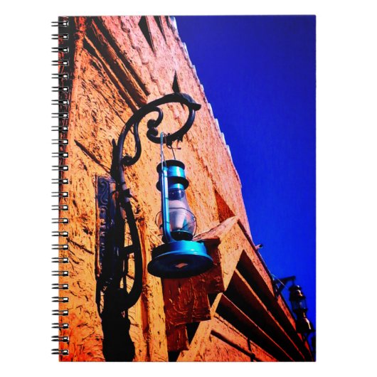 Antiek lamp notitieboek (Voorkant)