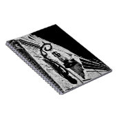 Antiek lamp notitieboek (Rechterzijde)