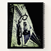 Antiek lamp notitieboek (Achterkant)