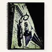 Antiek lamp notitieboek (Voorkant)