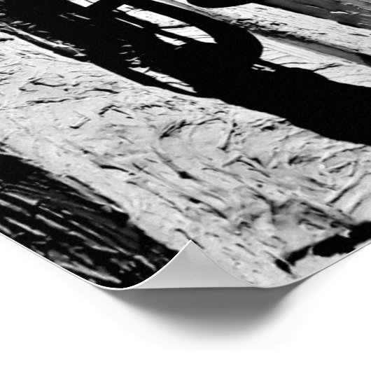 Antiek lamp poster (Hoek)