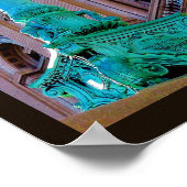 Antiek lamp poster (Hoek)