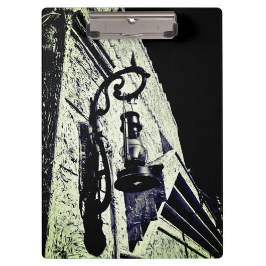 Antiek lampje met 3 ringen Multomap Klembord (Voorkant)