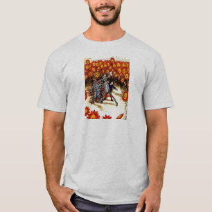 antiek land Oz Tin Woodman Scarecrow T-shirt