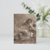  Antiek lappers, portretten van vrouwen, Briefkaart (Staand voorkant)