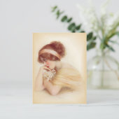 Antiek lappers, portretten van vrouwen, Briefkaart (Staand voorkant)