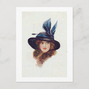 Antiek lappers, portretten van vrouwen, Briefkaart