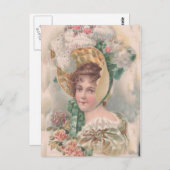  Antiek lappers, portretten van vrouwen, Briefkaart (Voorkant / Achterkant)