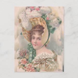 Antiek lappers, portretten van vrouwen, Briefkaart