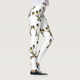 Antiek ledematen leggings