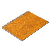 Antiek leder Hoesje Parcementachtergrond Notitieboek (Linkerzijde)